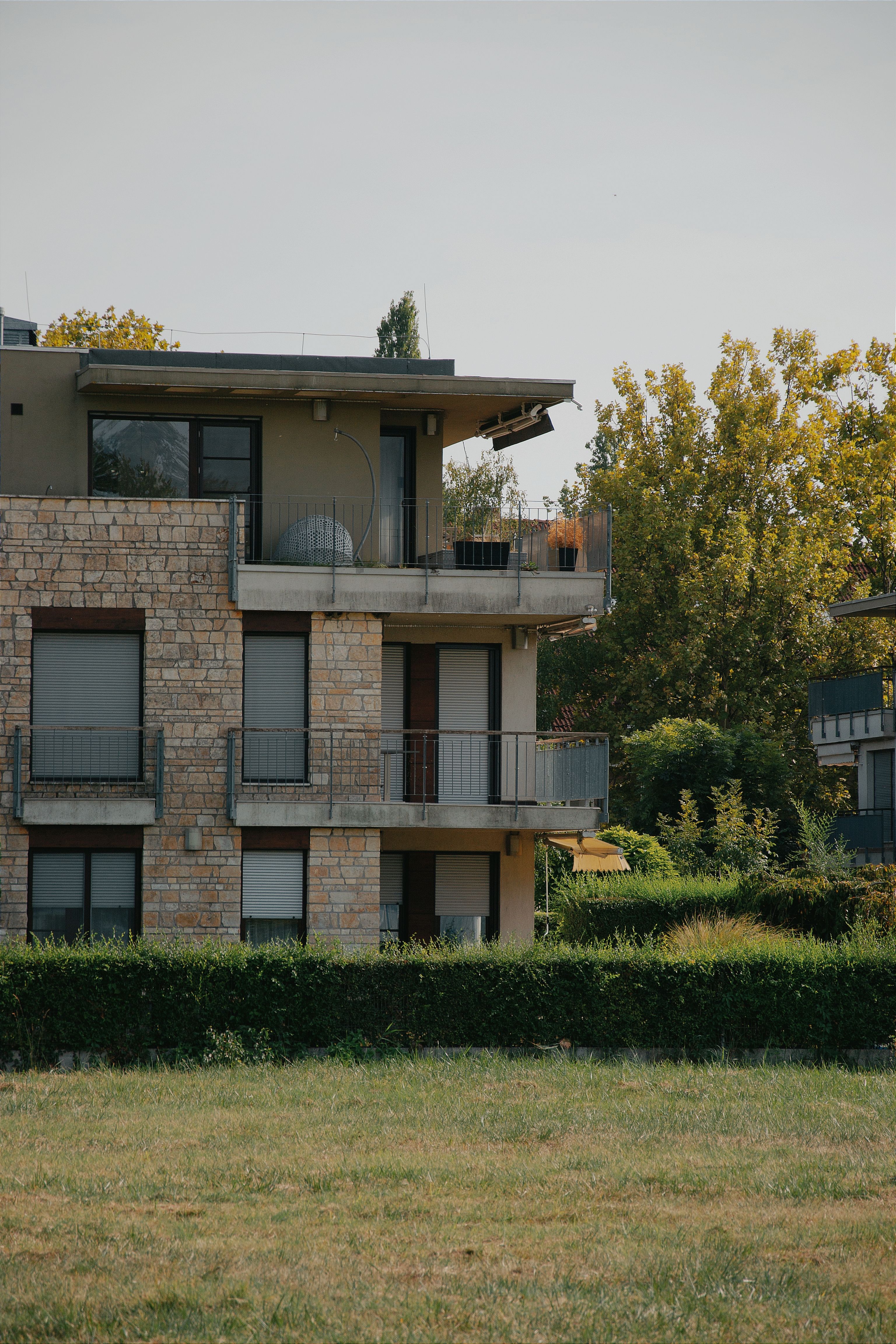 A residential apartment building